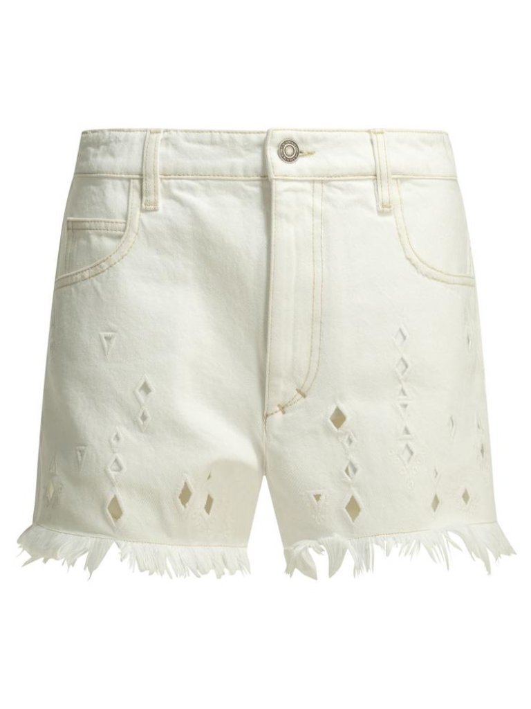 Isabel Marant Aecia Five-Pocket Shorts Tag Size 38 Women
